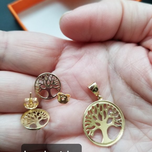 Set - Earring and pendant - Picture 7 of 7